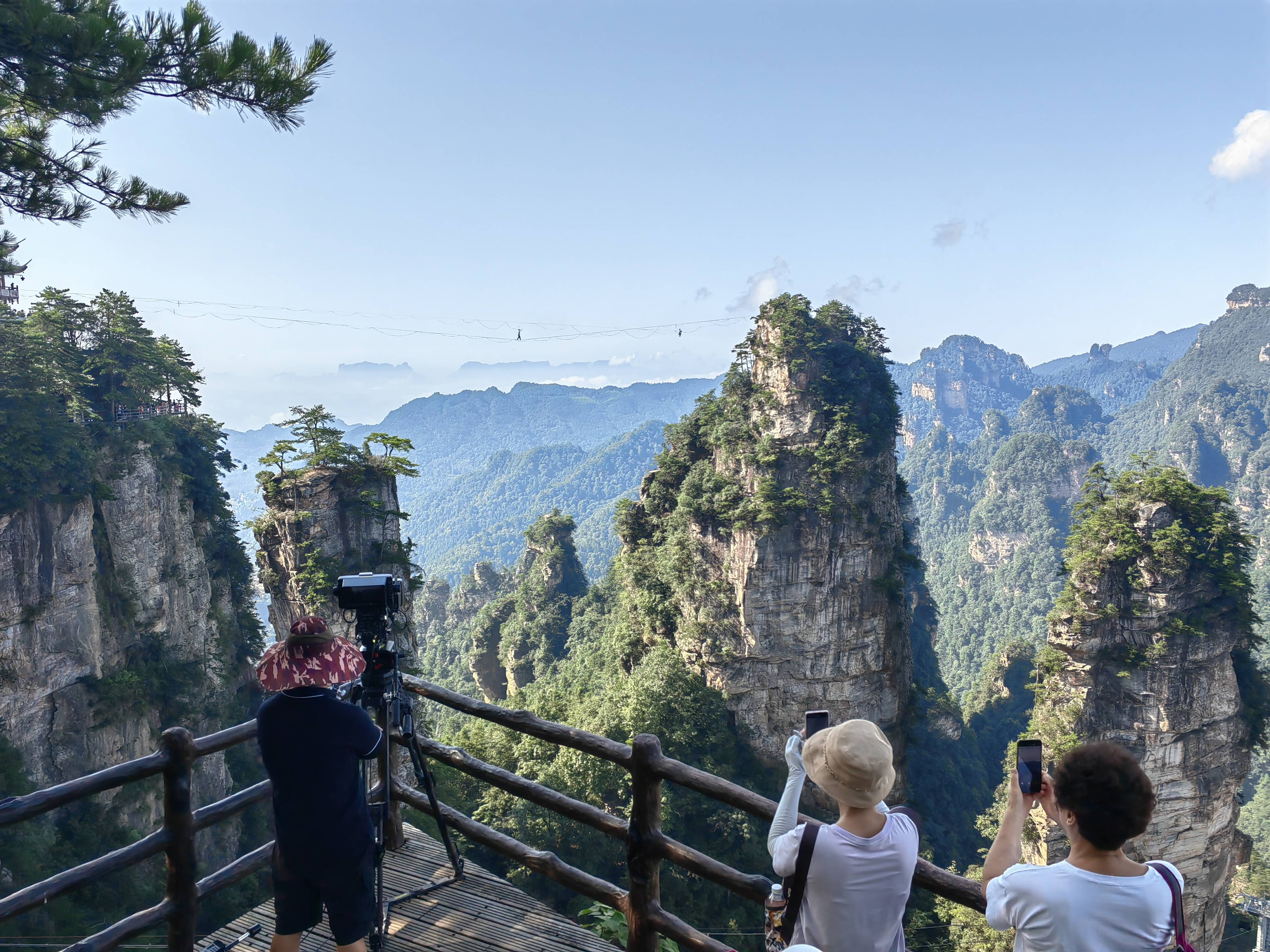 张家界黄石寨景区图片