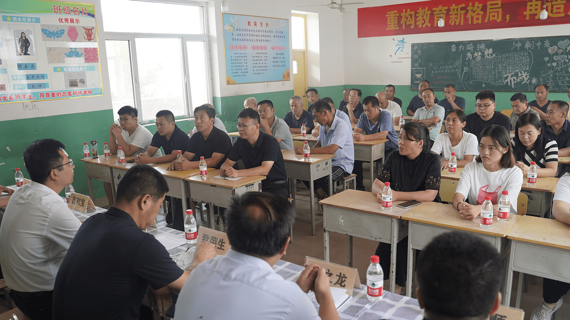 优化教育管理,提升教学质量——威县第六中学教育集团寺庄校区举行