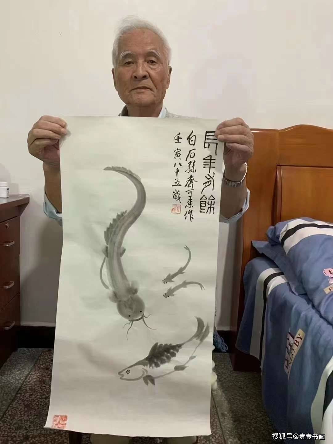 齐可来画家几十年笔耕不辍,继承和发扬齐派画风_齐白石_爷爷_湘潭