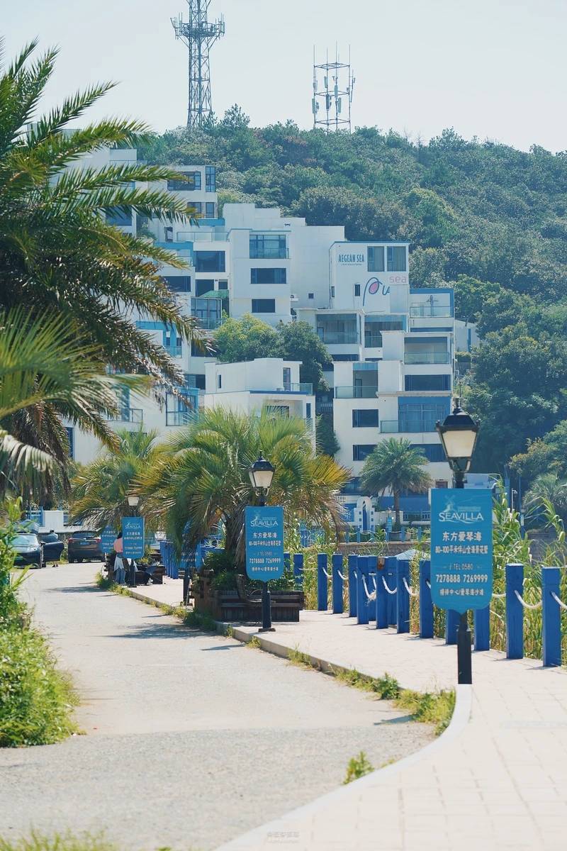 你好亚运 你好舟山|秀山岛蓝白小镇