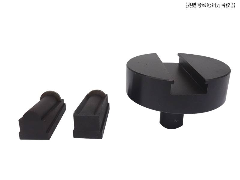 预应力锚具锚片洛氏硬度测试夹具夹片定位支座夹片两半三片工装_mm