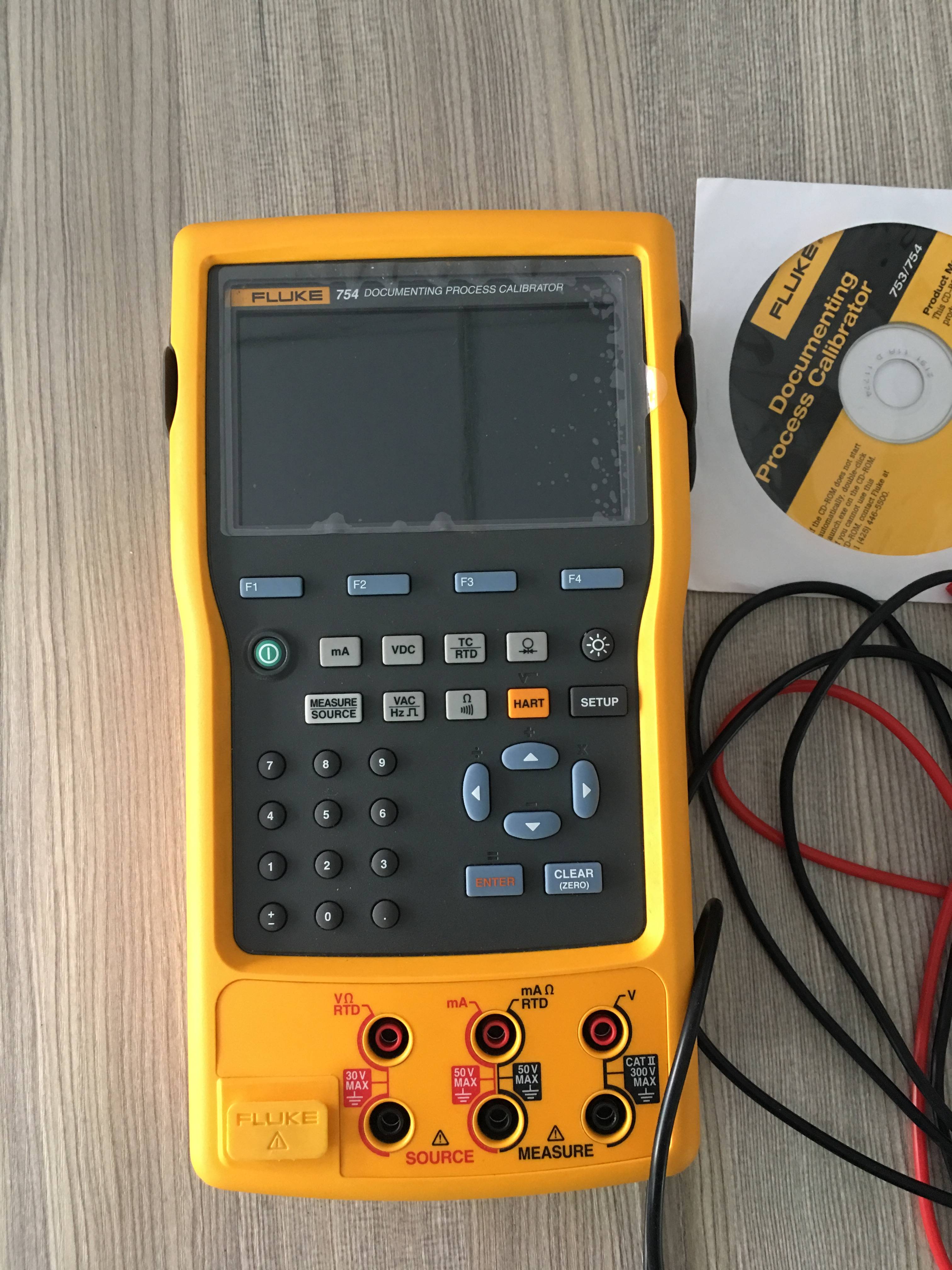 福禄克fluke754 过程信号校验仪 多功能校准仪_测量_程序并_压力
