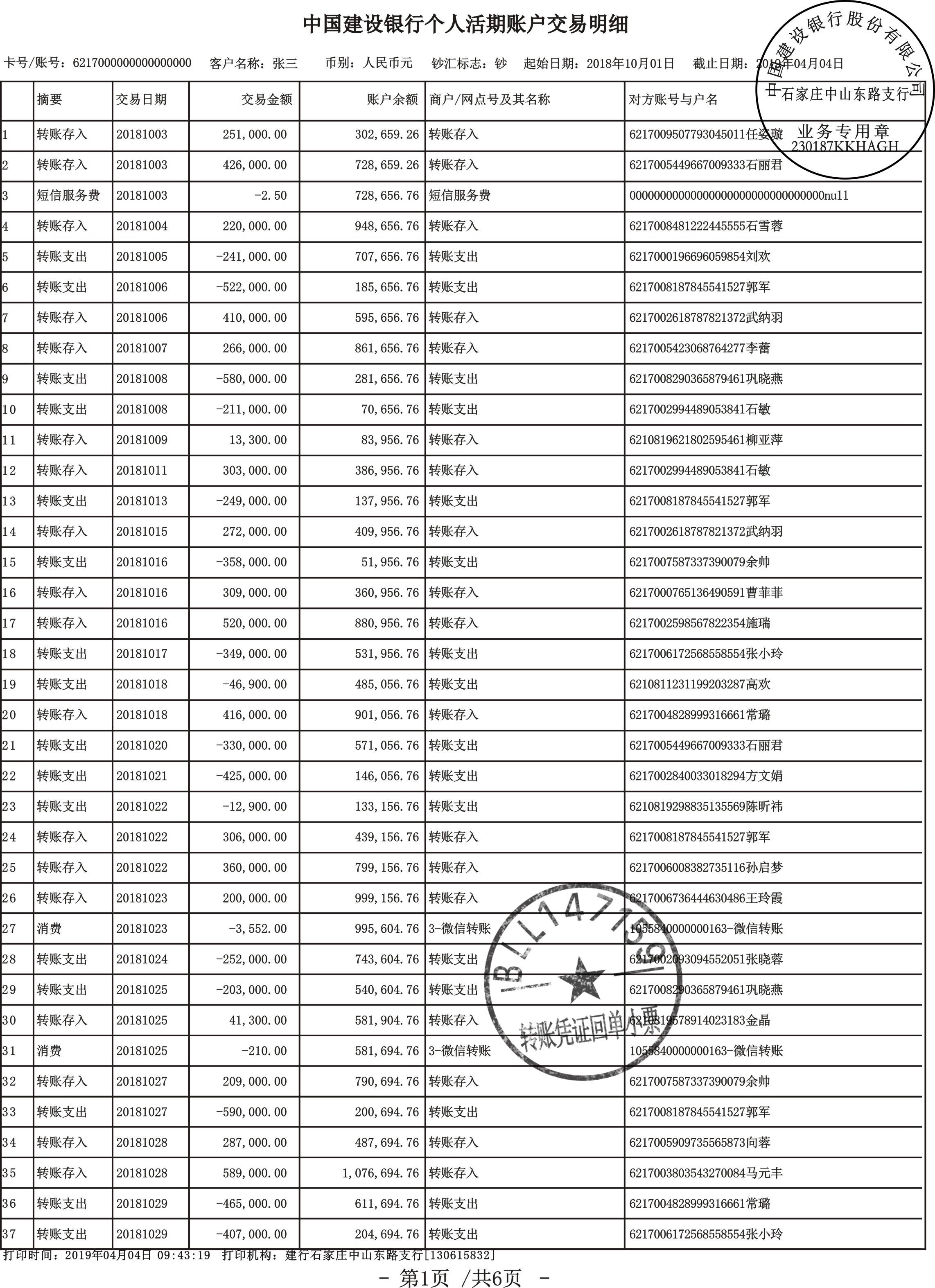 珠海开对公账户流水 来自搜狐网