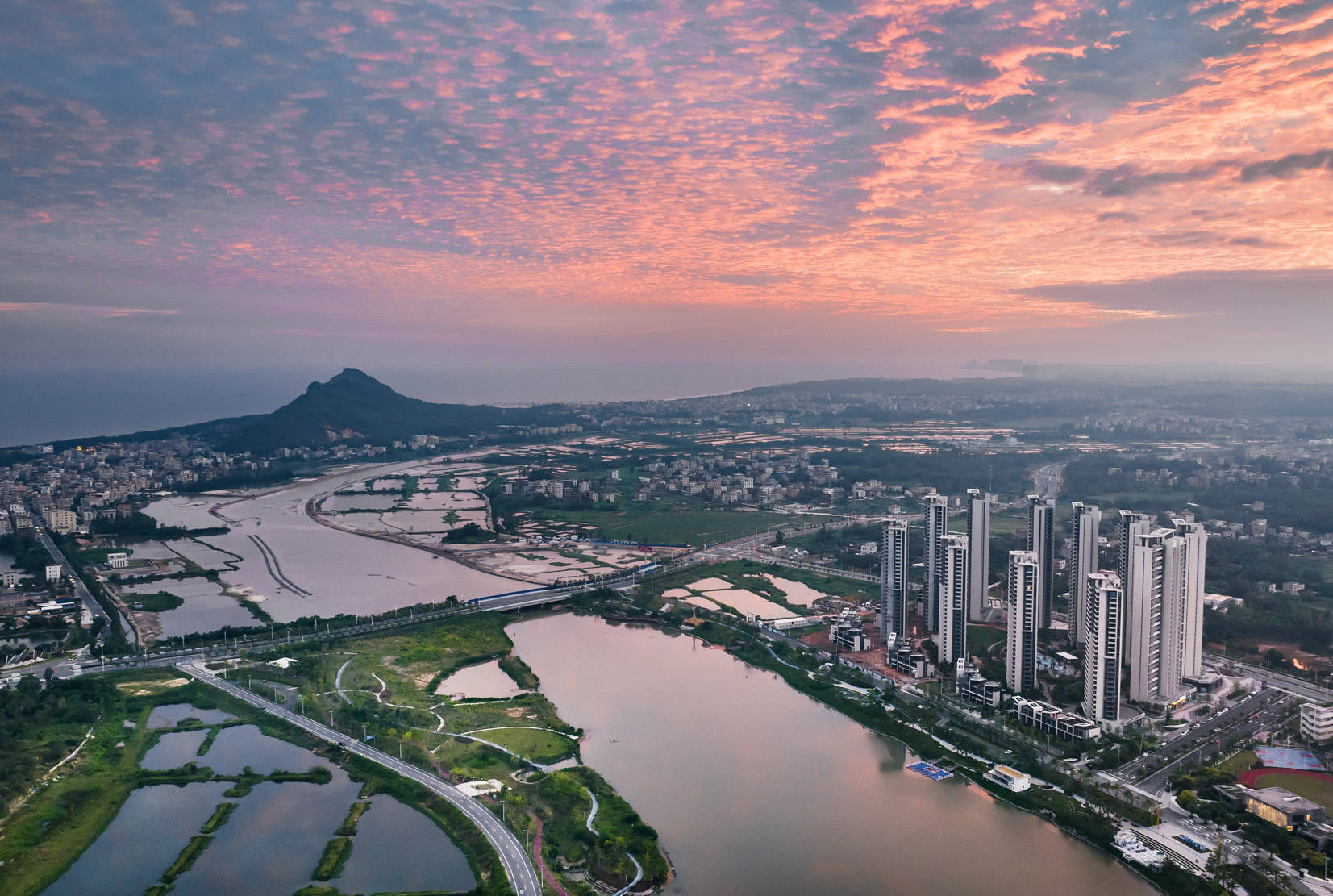 茂名华侨城歌美海纯水岸:云蒸霞蔚 美景如画_摄影_刘国兴