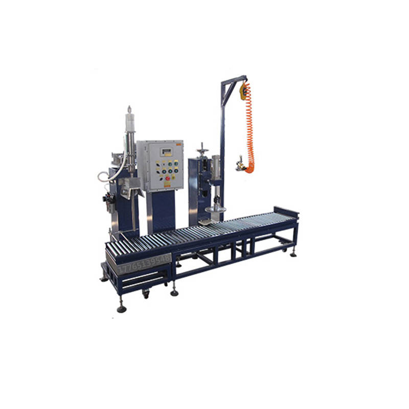 5公斤洗洁精自动旋盖灌装机_方式_压盖_原料