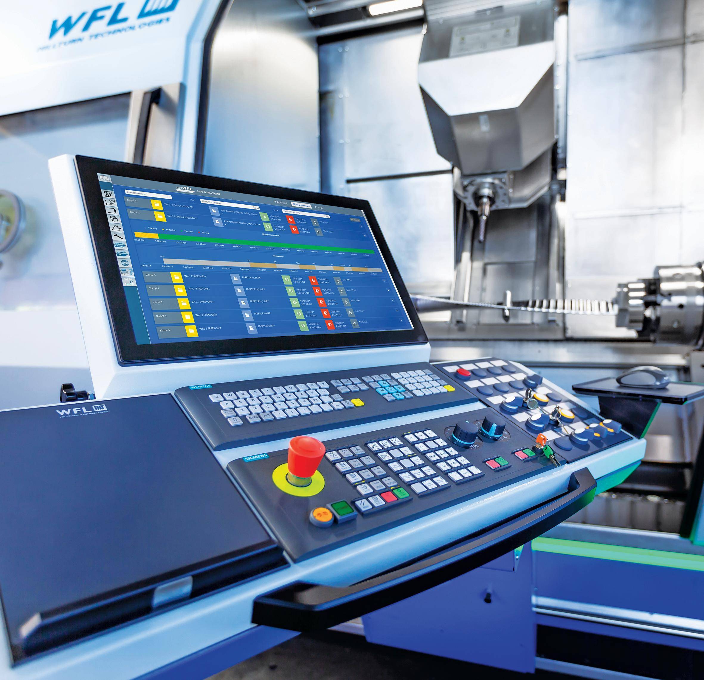 mywfl机床运行数据采集系统的创新应用_加工_显示_生产