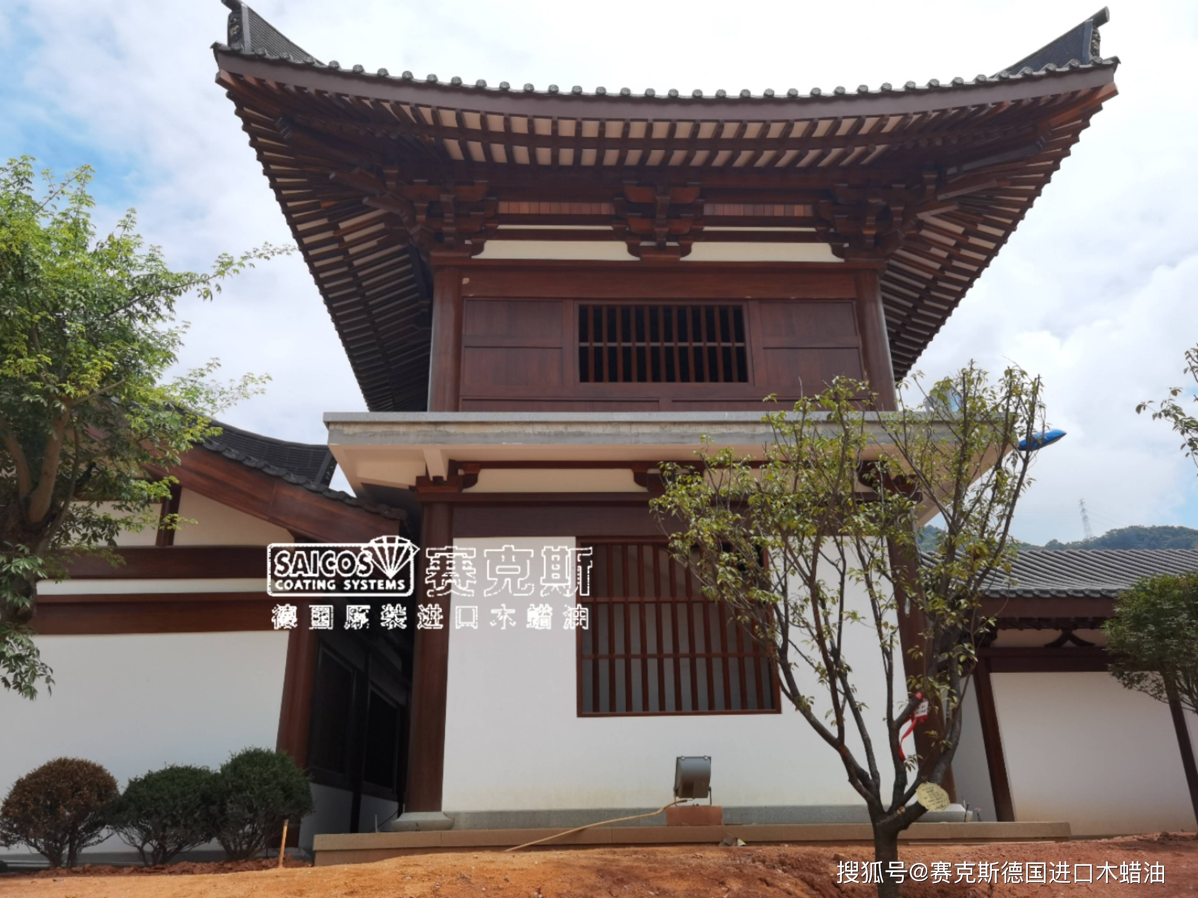 赛克斯木蜡油助力广州增城最大寺院复建工作—百花古寺