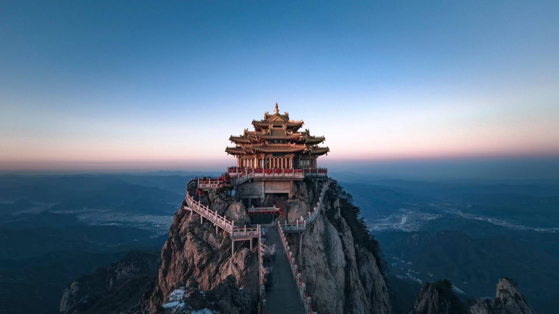 邂逅冬季老君山的绝美雪景