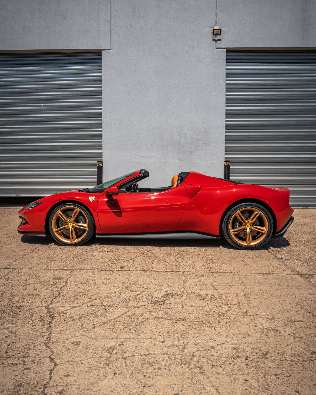 法拉利296 gts !金色条纹超霸气!_搜狐汽车_搜狐网