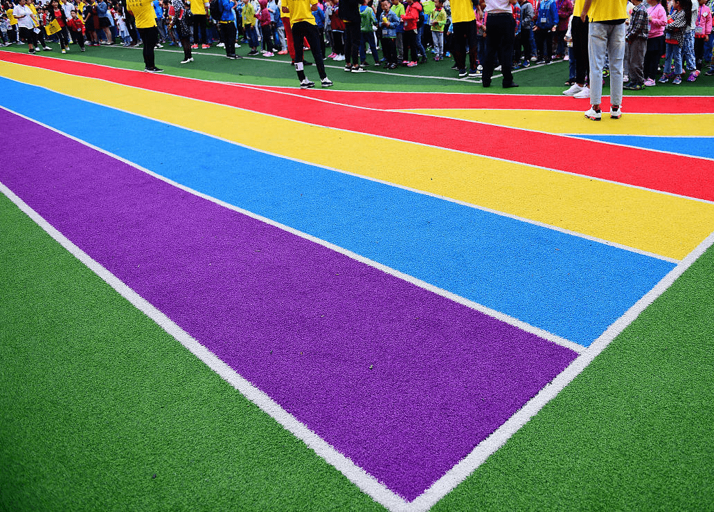 仿真草坪常见颜色都有哪些?_场地_场所_蓝色