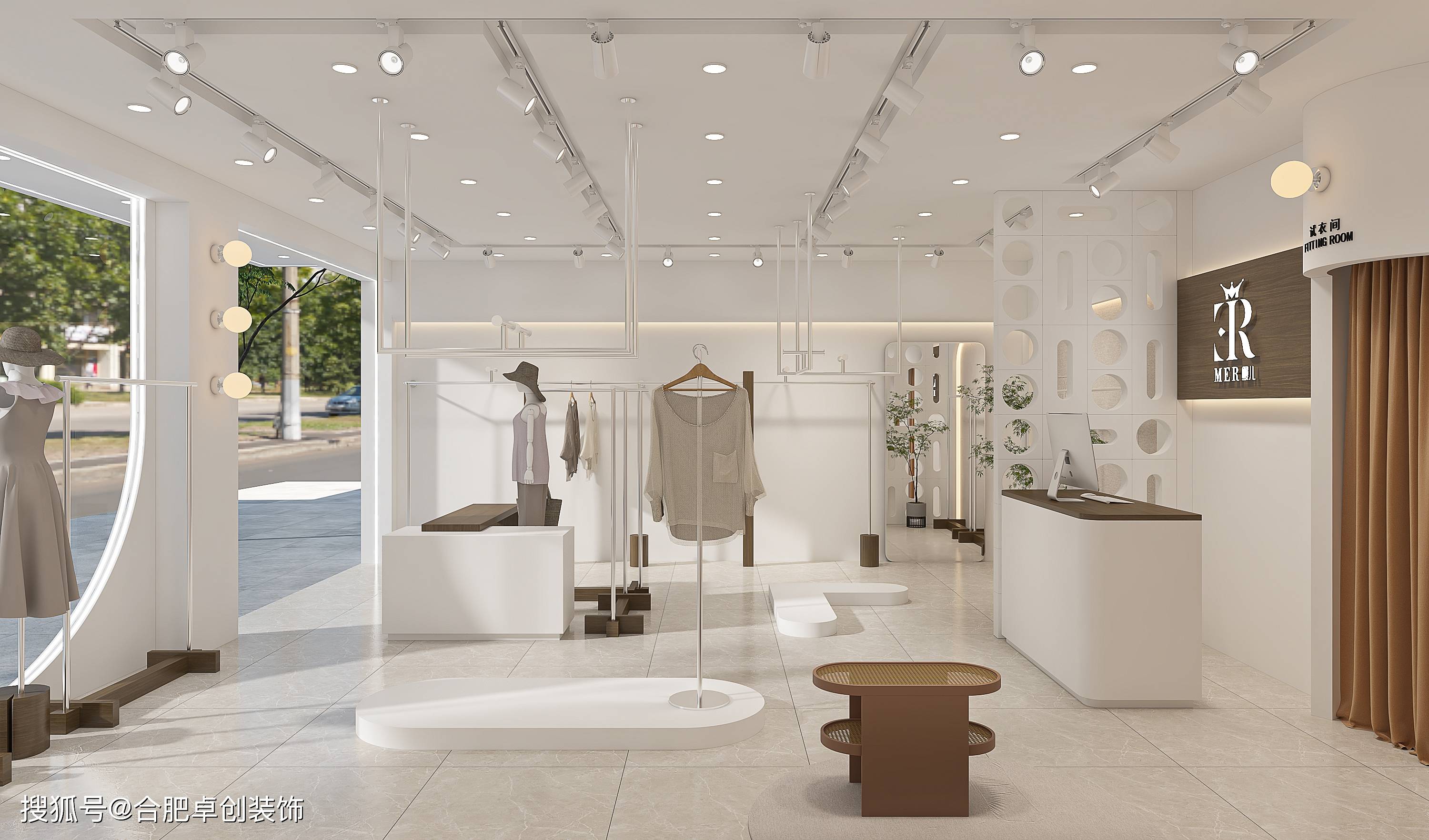 合肥装修公司分享有价值的女装店装修设计原则_店面_消费者_购物