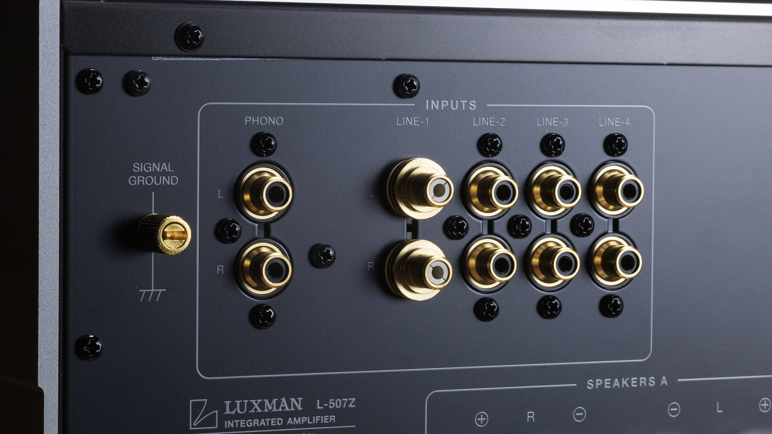 只为了这表头都值得一玩 luxman力士l507z功放评测_旗舰机_音量_旋钮