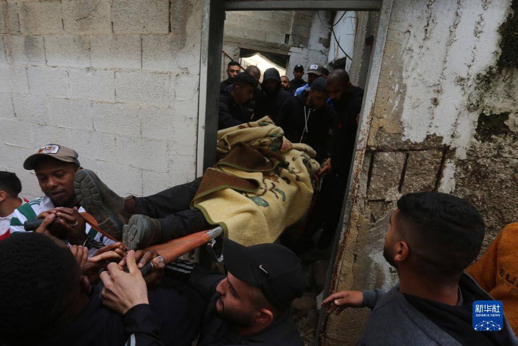 以军在约旦河西岸打死7名巴勒斯坦人_冲突_新华社_艾仕塔