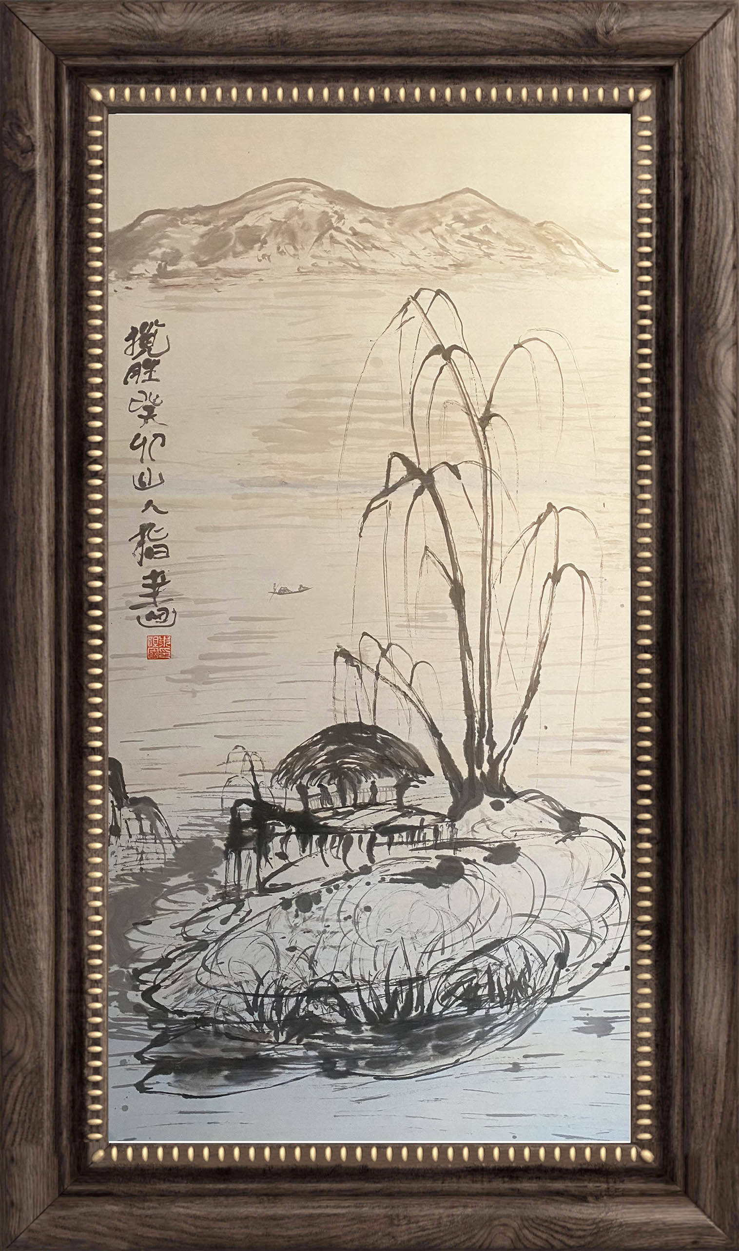 妙指生画|著名指墨画大家朱祖国的艺术人生_作品_先生_清新