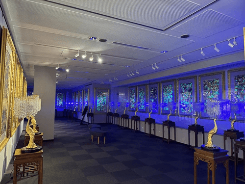 新加坡云龙子大师东京风水书法展在日中友好美术馆隆重举行_日本_嘉宾