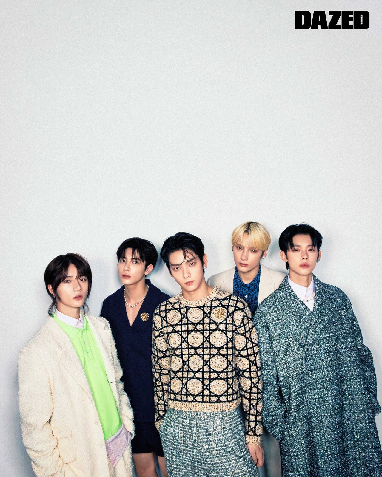 TXT《DAZED》代言宣传照曝光 画报表现力满分!-搜狐大视野-搜狐新闻