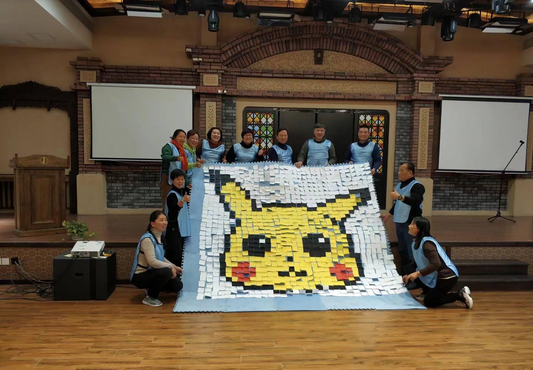 2024冬季室内主题团建——《像素大战》_分组_团队_文化