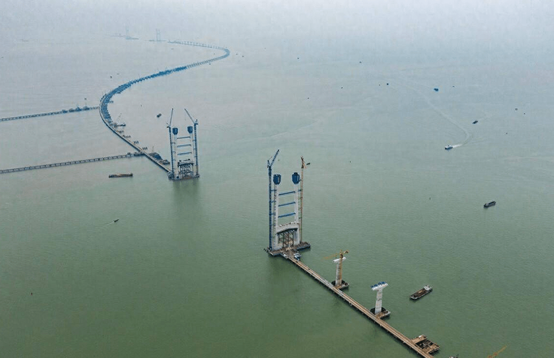 深珠通道建設開始搶跑?_大橋_交通_珠江