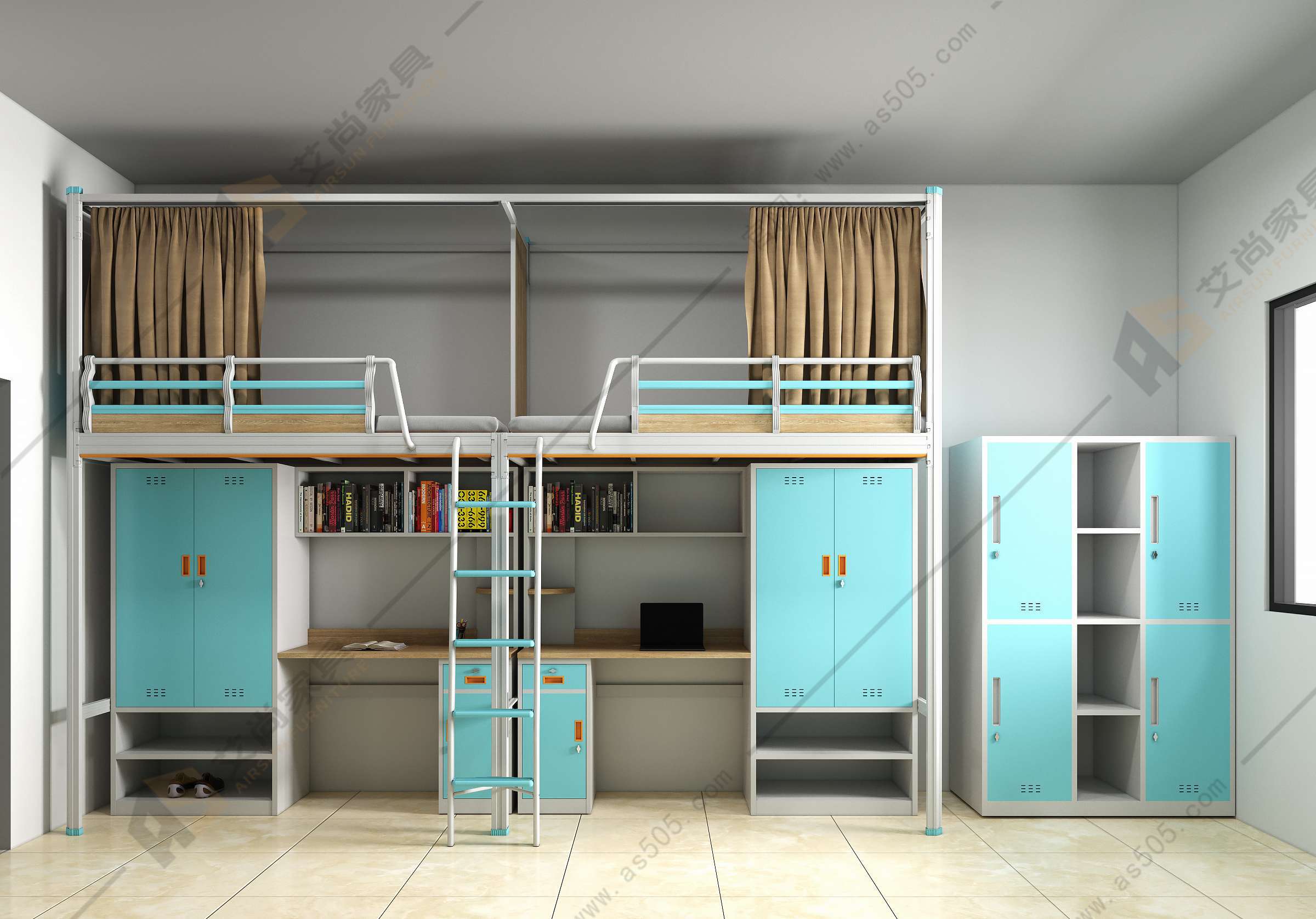 毕业季来袭!艾尚家具教你如何选购宿舍公寓床