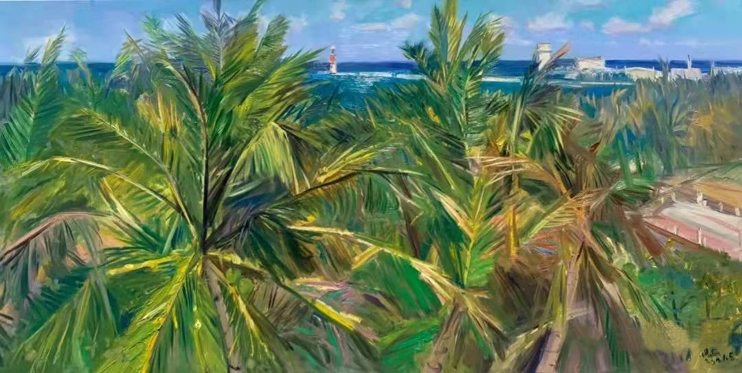 庆元旦迎新春——范迪安油画作品欣赏_cm_运河_全国政协