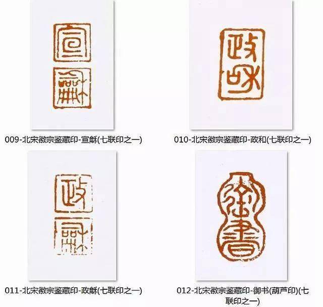 历代名人鉴藏印