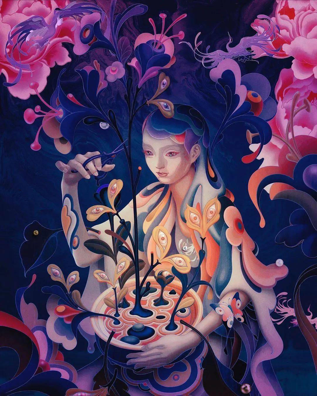 時尚插畫丨造夢師jamesjean筆下的異世界