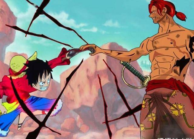 海贼王:香克斯5次惊慌失色,1次阴沟翻船,1次被黑化