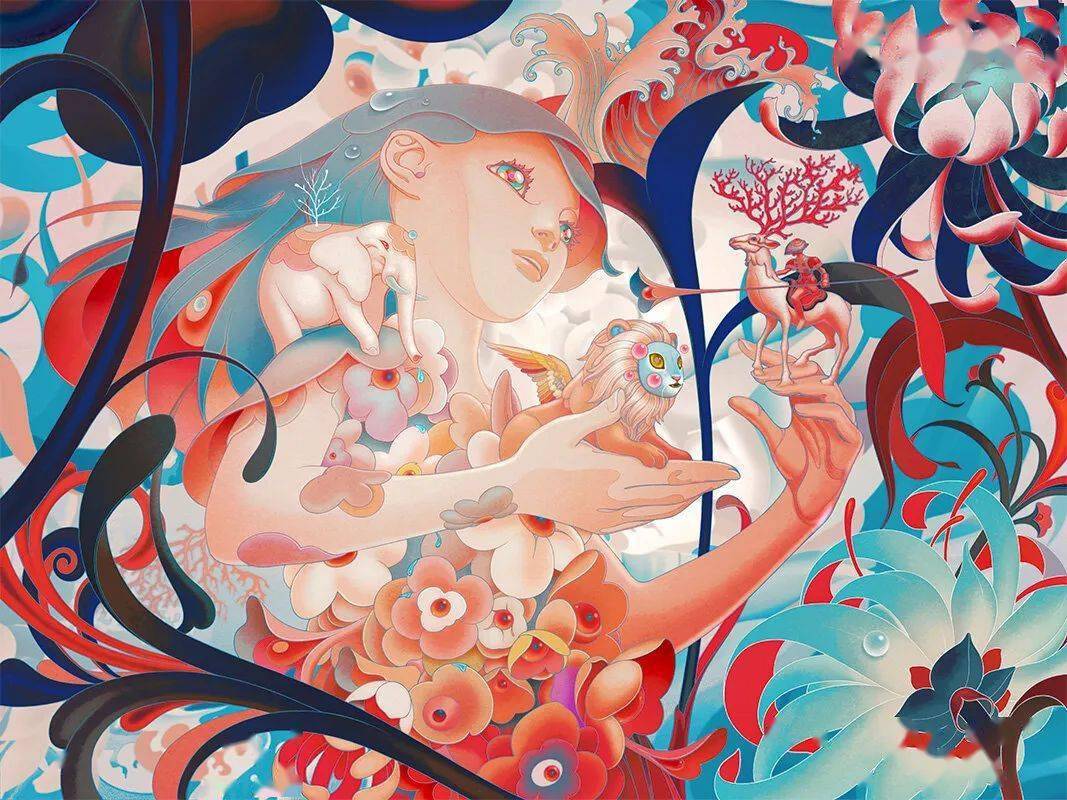 時尚插畫丨造夢師jamesjean筆下的異世界