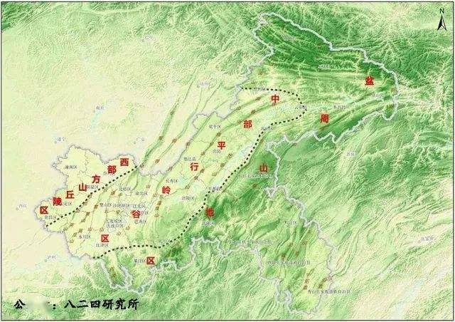 【每日一題】(1160)嘉陵江為何能連續切穿多列平行山脈?