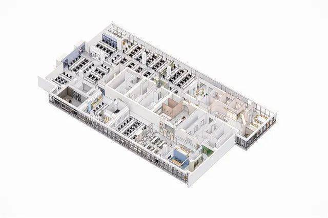 如涵文化38层平面布局图如涵文化的特殊空间需求北京mcn机构视知传媒