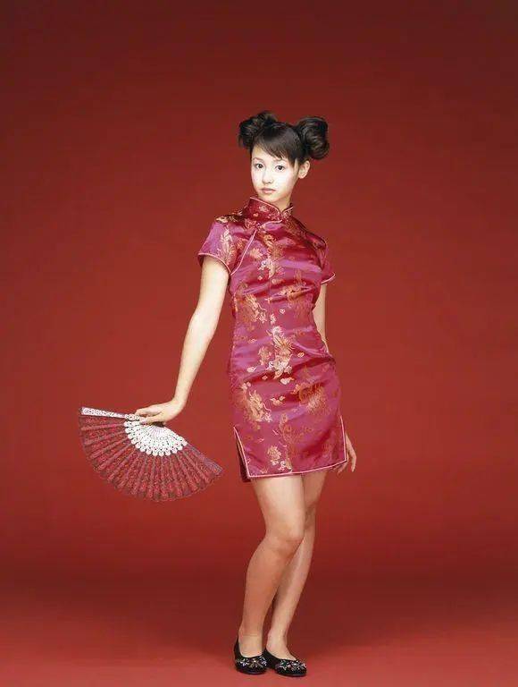 盘点那些年穿旗袍的日本女星们