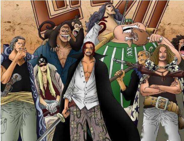 海贼王红发原来是初代七武海鹰眼第一次登场给出证据