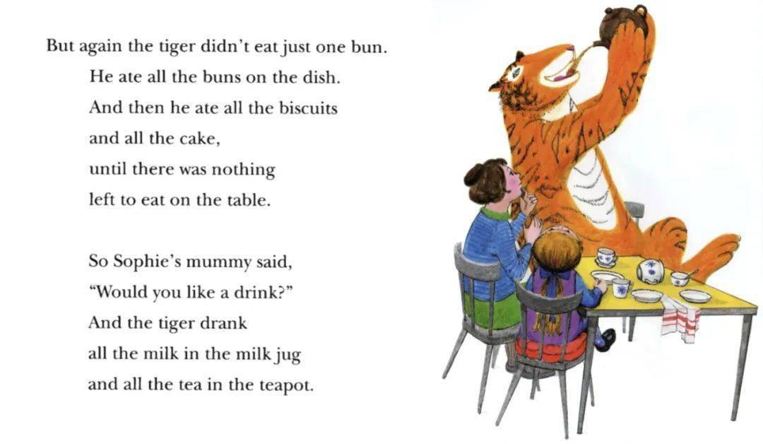 【有声绘本故事】《The Tiger Who Came to Tea》老虎来喝下午茶_there
