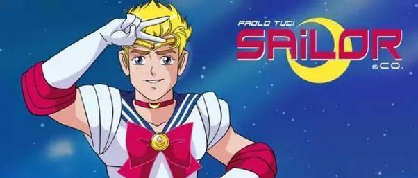 这些男人想变身美少女战士.