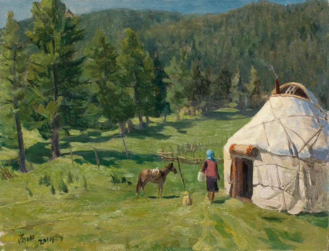 哈萨克毡房艺 术 家 简 介end