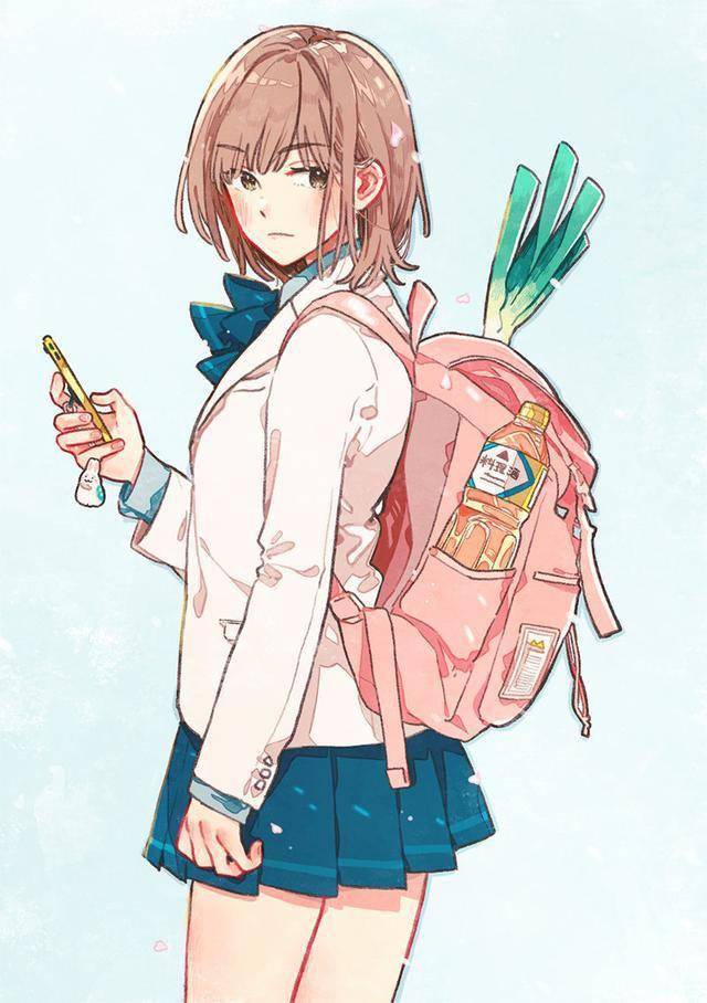 一组可爱的少女插画作品欣赏