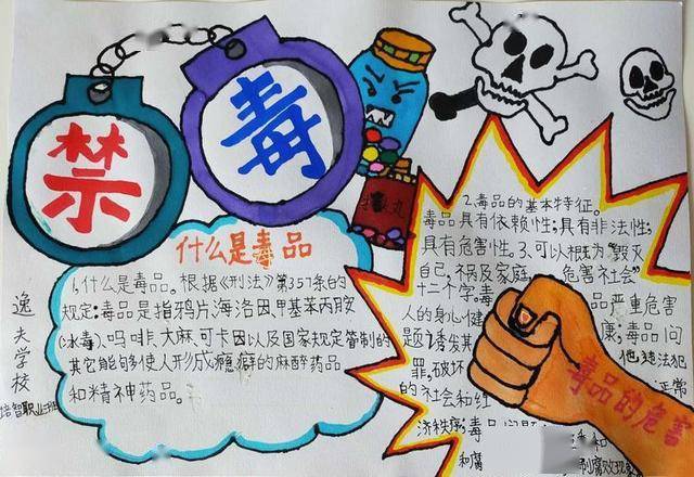 珍爱生命 远离毒品 —— 市逸夫特殊教育学校禁毒宣传教育_防毒