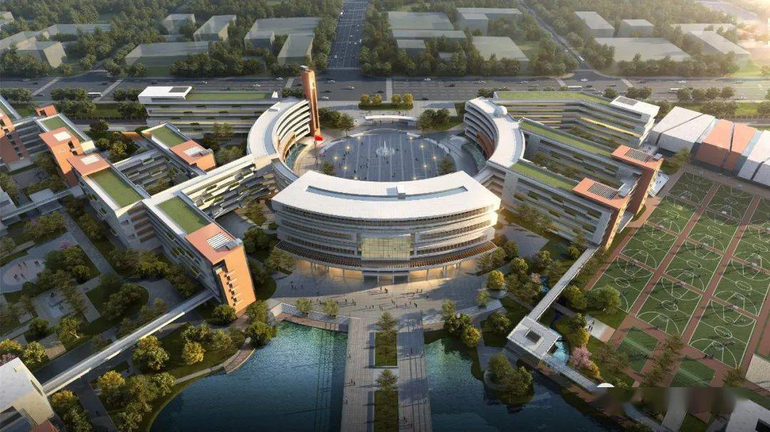 气势恢宏色彩灵动二中天元九月启用小南带你去探探营