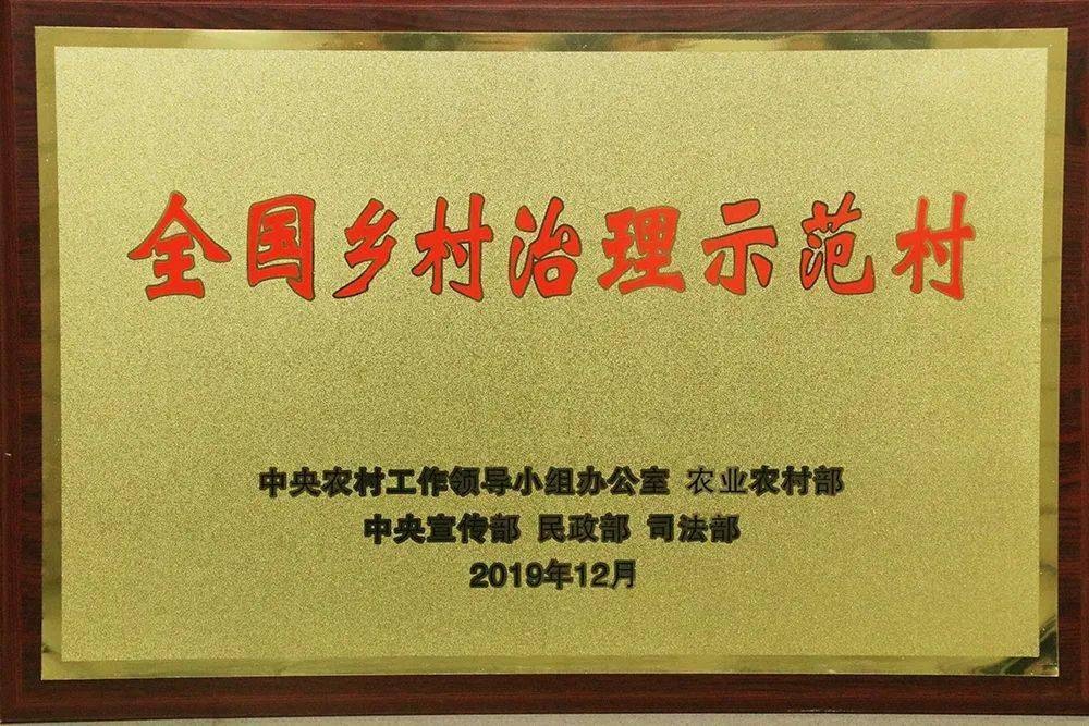 省定相对贫困村变身全国乡村治理示范村广工驻村工作队是这么帮扶的