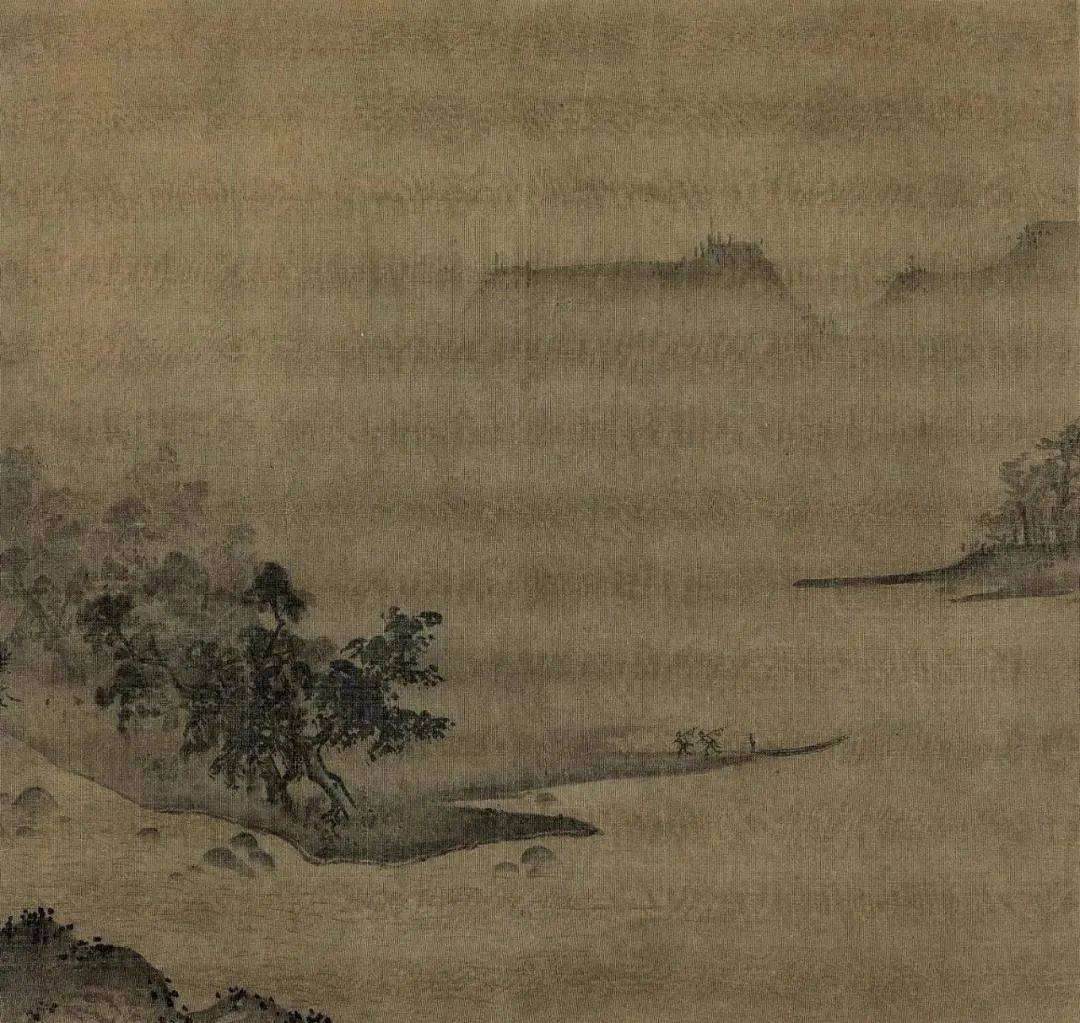 古代山水画中的一场雨_风雨