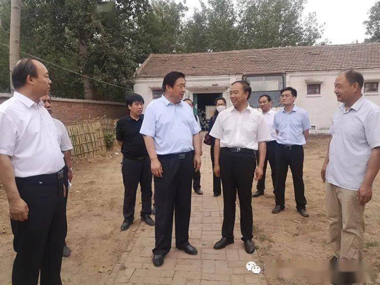 市委常委常务副市长武金良来我县调研