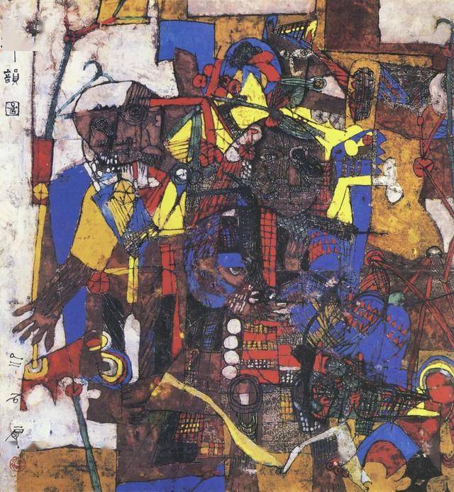 汪洋恣肆的想象与创造一种全新的重彩人物画范式构建