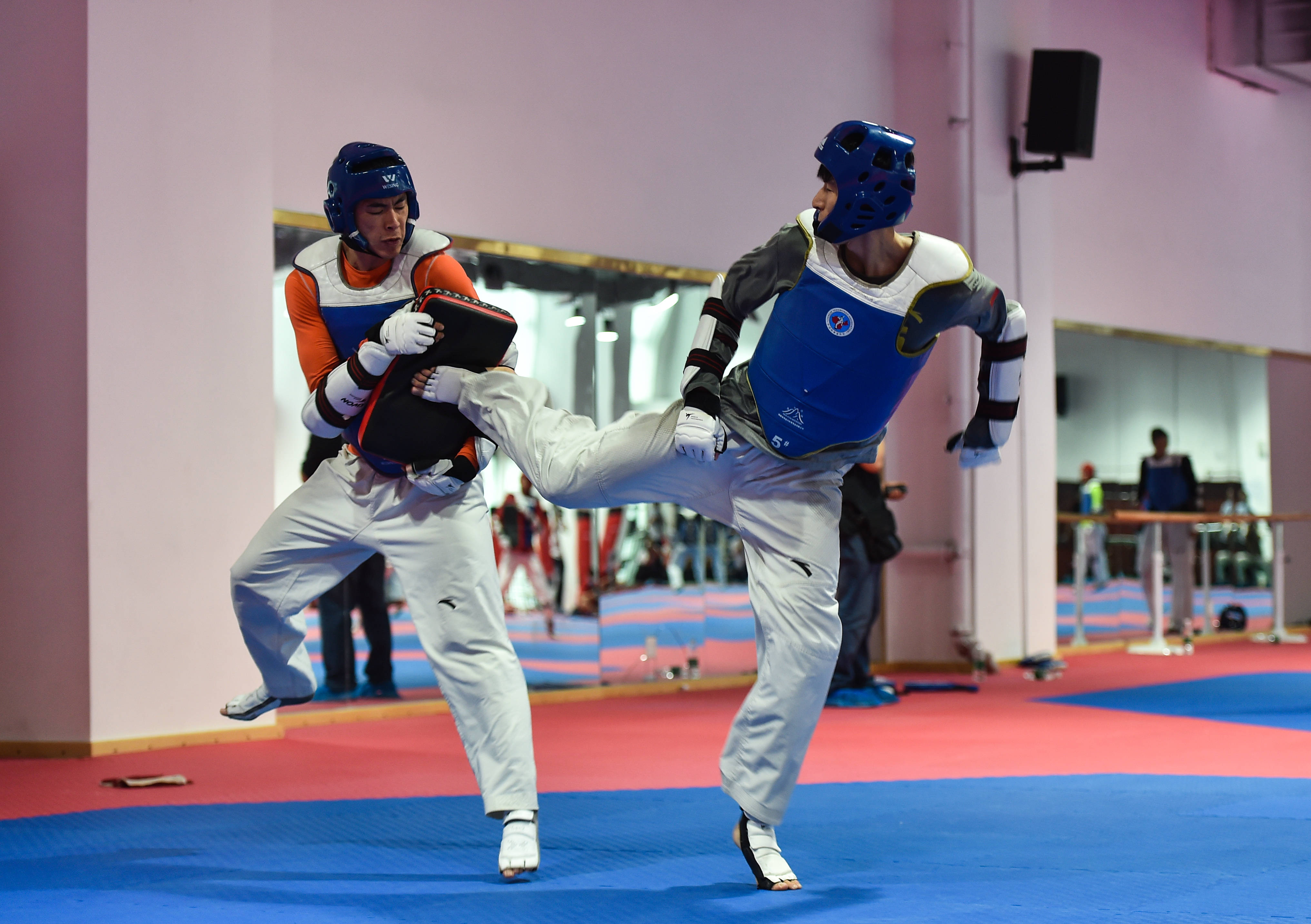 国家跆拳道队,空手道队训练备战