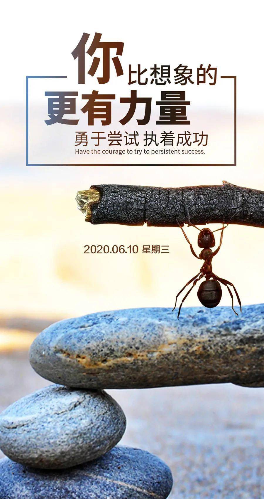 6月10日早安心语正能量简短语录微信早上好图片正能量大全