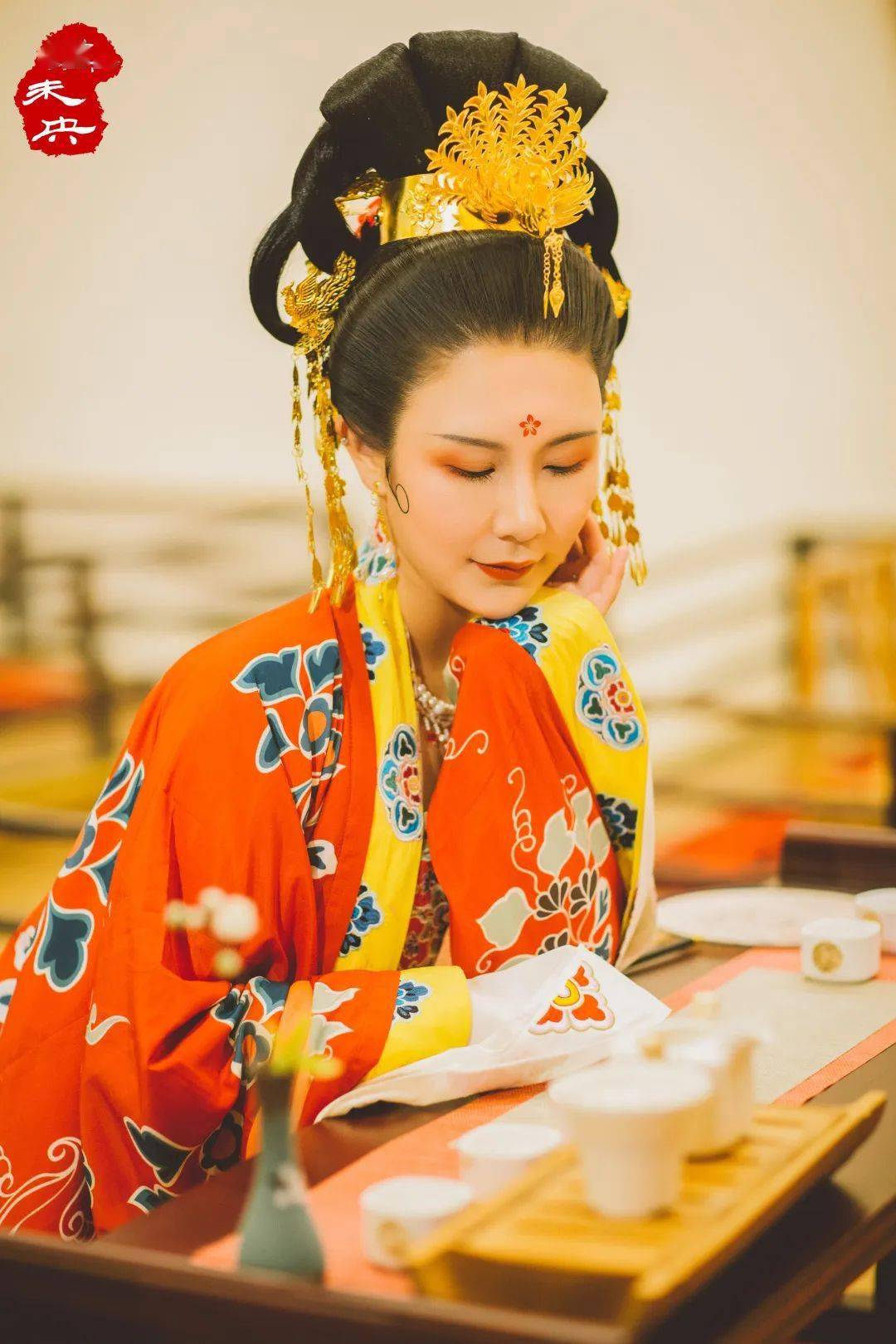 仙长蛾眉从弄玉飞雪丹到薛灵云飞霞妆从寿阳公主梅花妆翻开古籍古画汉