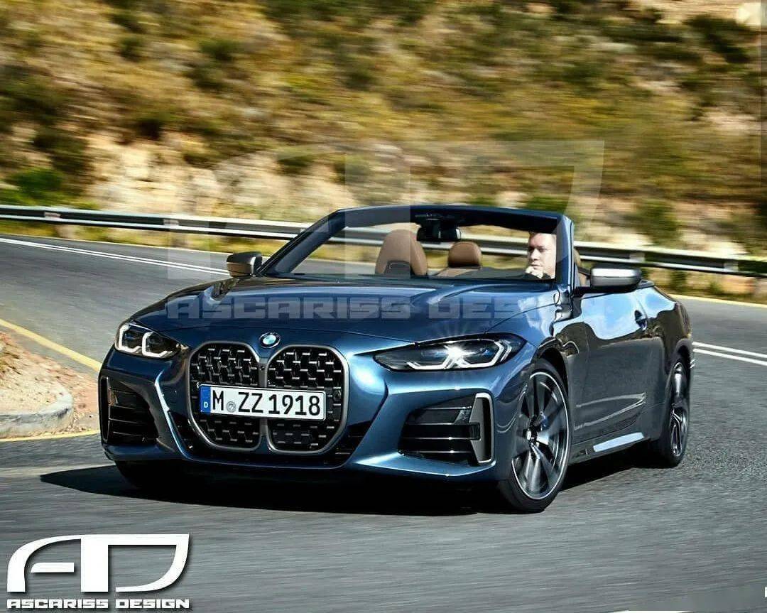 全新宝马4系敞篷车推出在即,看完效果图你打几分?