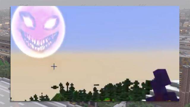 minecraft都市传说白天出现恐怖太阳mc玩家不要大惊小怪