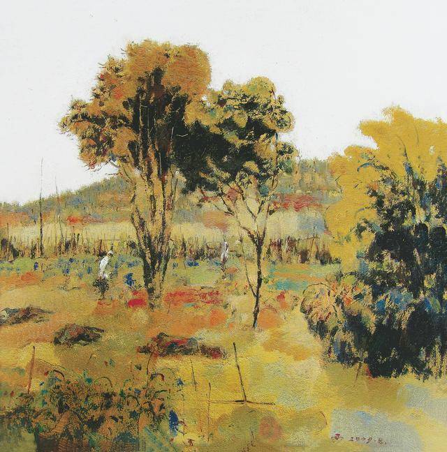 画家陈和西油画作品欣赏