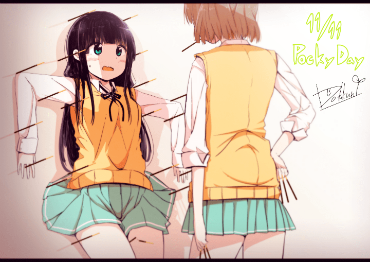 甜蜜暴击和喜欢的人一起玩超亲密的pockygame吧