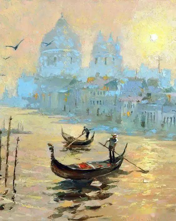 俄罗斯印象派画家dmitryspiros作品